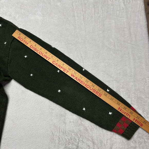 Vintage Quacker Factory Womens M Sweater Autumn Snowman Christmas Winter Holiday - Picture 8 of 8